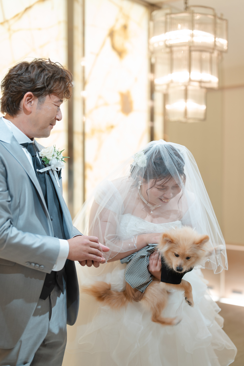 わんちゃん＆ねこちゃんも一緒に！素敵なファミリーウェディング